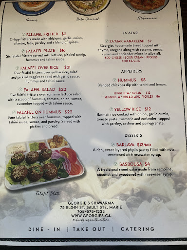 Photo of Georgies Shawarma - 75 Elgin St, Sault Ste. Marie, ON P6A 1Z2